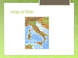 map of Italy
 
