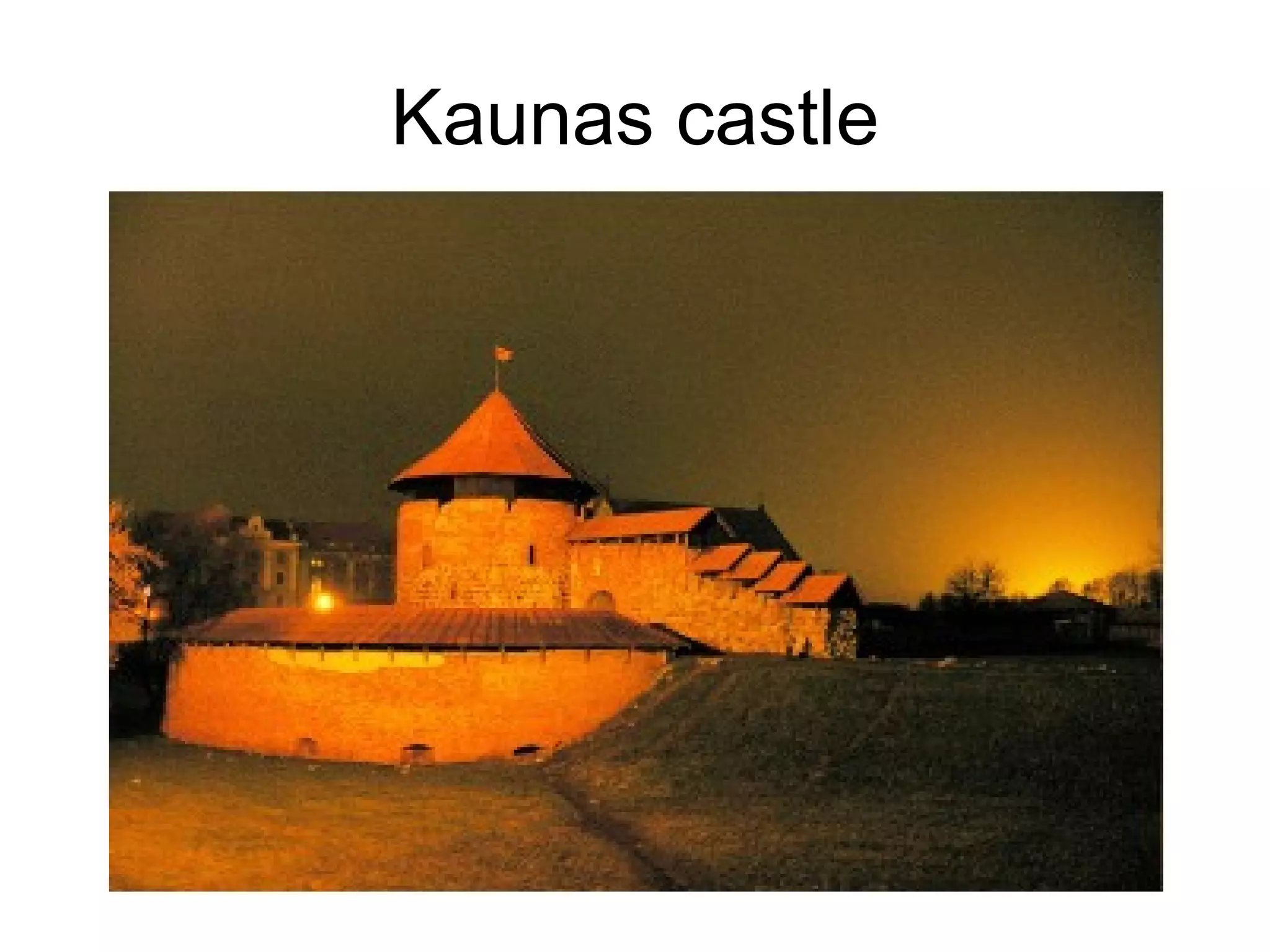 Kaunas castle 