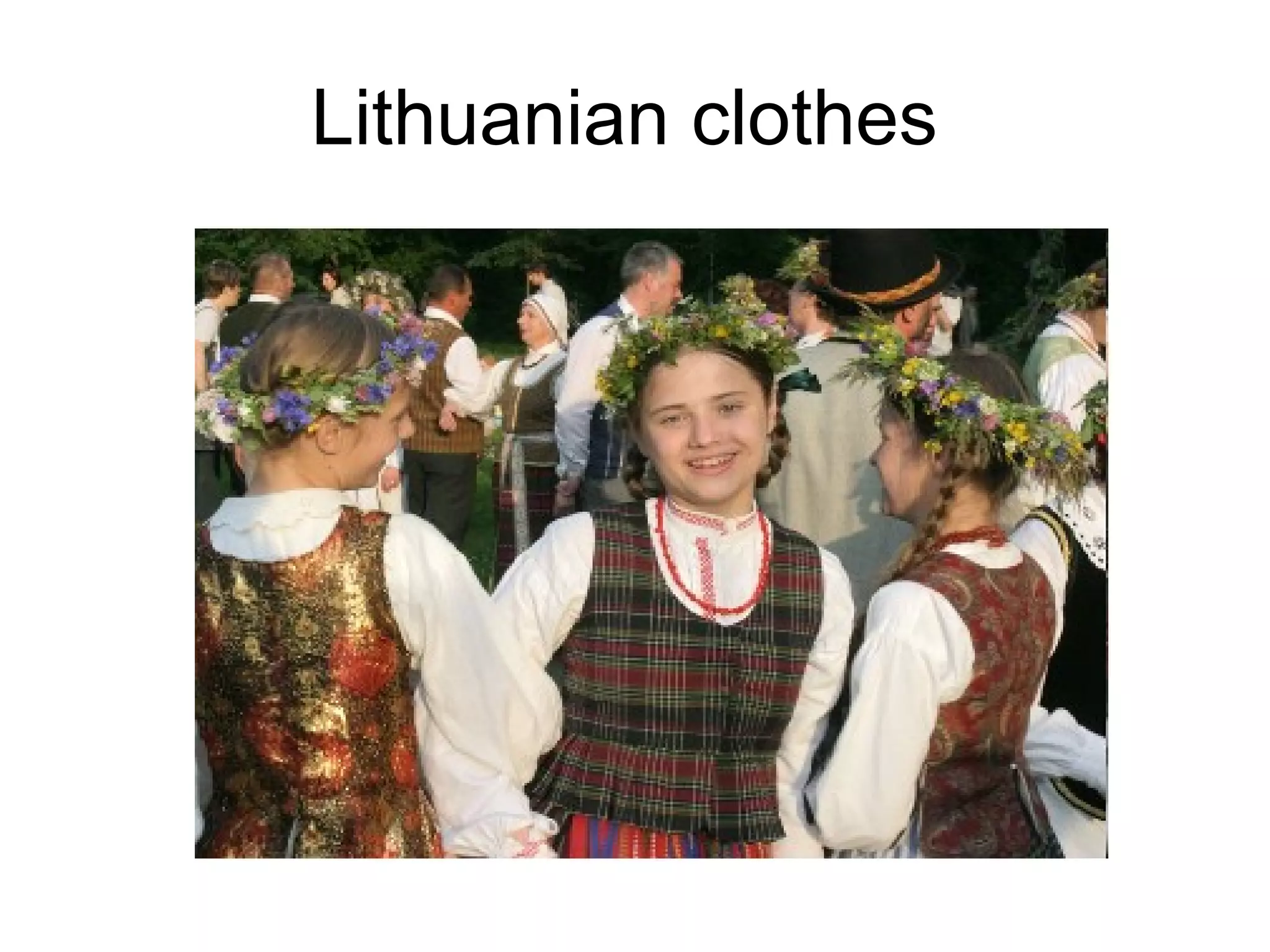Lithuanian clothes  