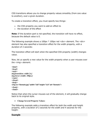 CSS notes | PDF