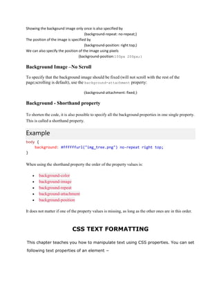 CSS notes