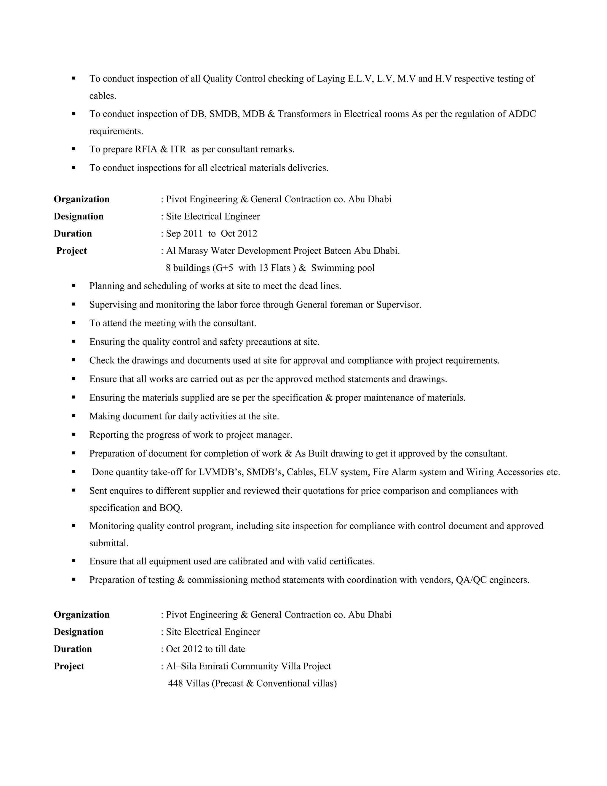 My cv. | DOC