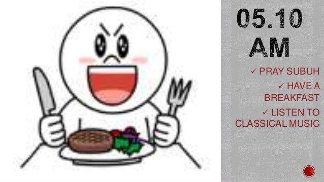 Contoh PPT tentang My daily activities