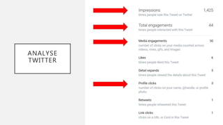ANALYSE
TWITTER
 