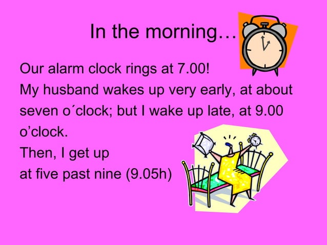 My Daily Routine PPT