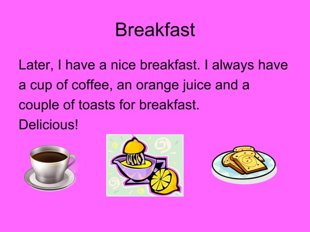 My Daily Routine PPT