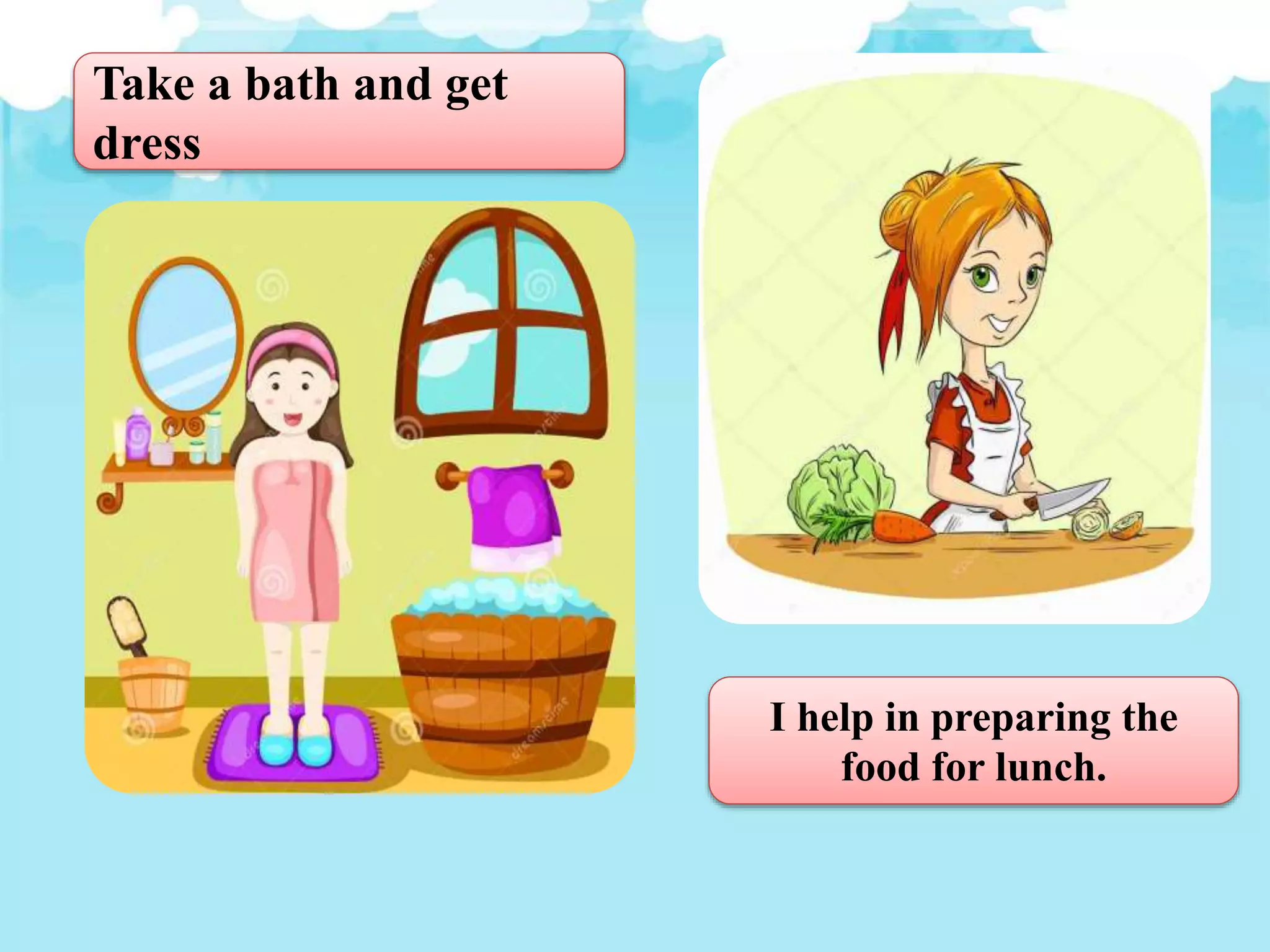My daily routine | PPT | Free Download