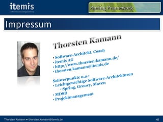 My Daily Spring - Best Practices with the Springframework
