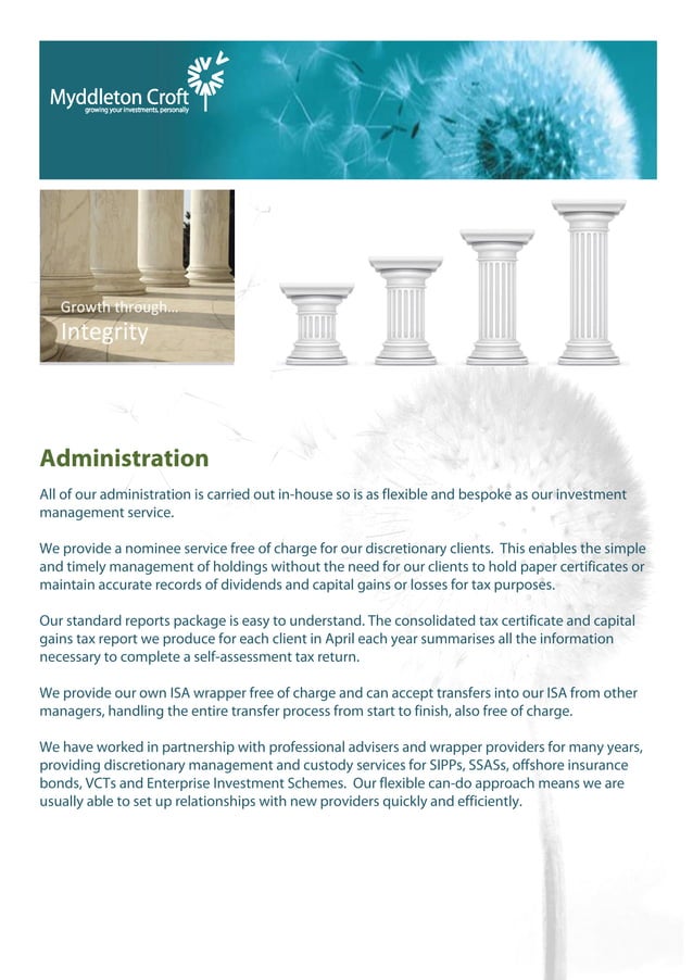 Myddleton Croft Brochure | PDF