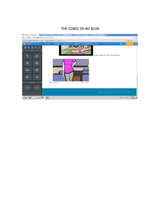 THE COMIC IN MY BLOG 

