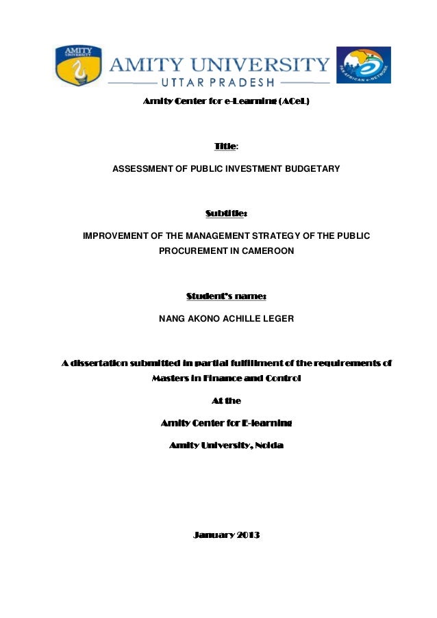 Procurement research papers image