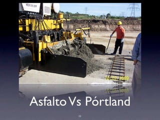 AsfaltoVs Pórtland
11
 