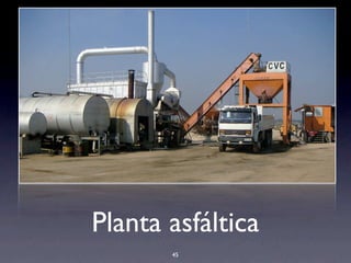 Planta asfáltica
45
 