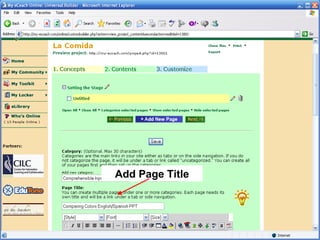 Comparing Colors English/Spanish PPT Add Page Title