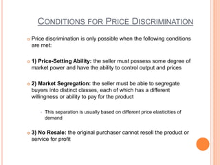 Economics project on price discrimination | PPSX