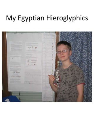 My Egyptian Hieroglyphics
 