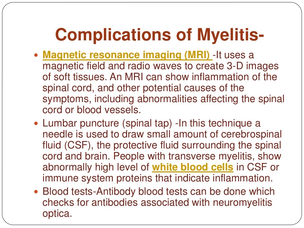 Myelitis