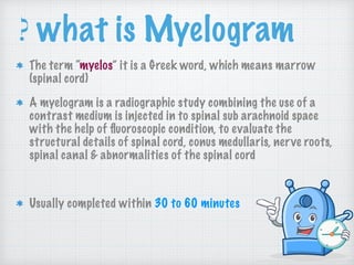 Mleyogram Myelogram pdf | PDF