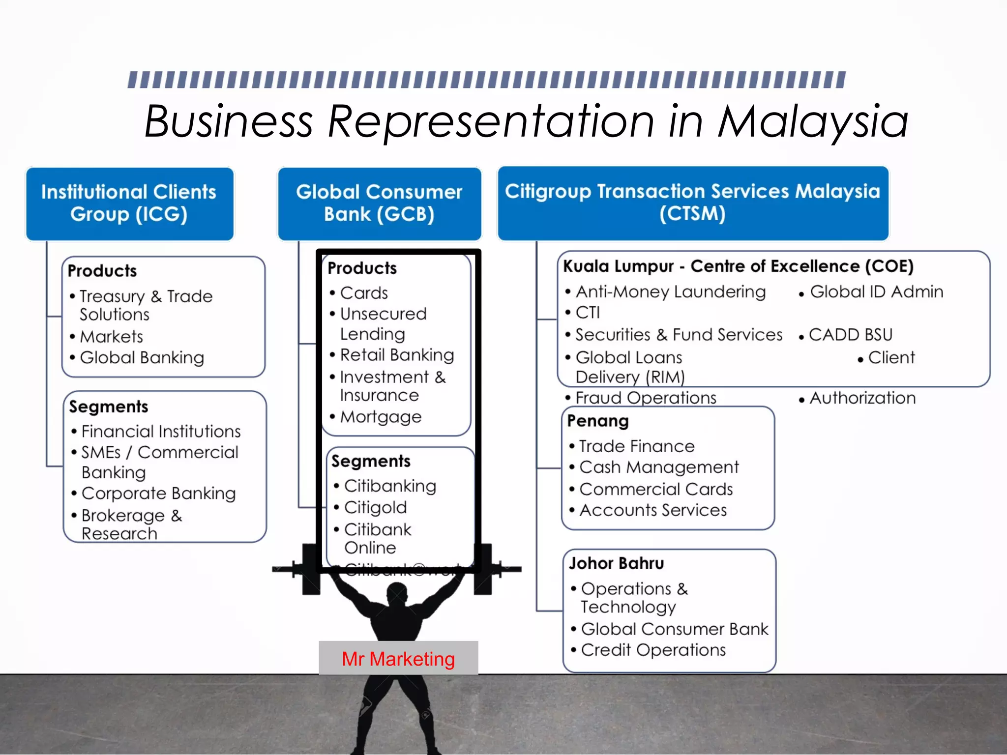 Business Representation in Malaysia
Mr Marketing
 