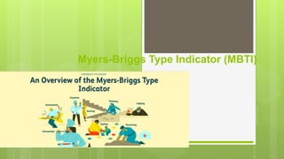 Myers-Briggs Type Indicator (MBTI)
Group Members:
Jodi Ann Mills - 20182303
Chevonne Oates – 20191410
Latoya Thompson - 20111920
 