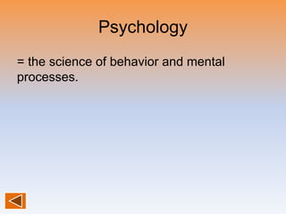 Myers Ap psychology for unit 1 powepoint notes | PDF