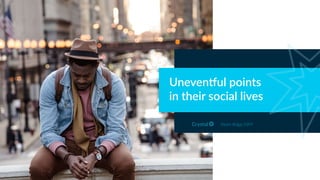 UnevenTul points
in their social lives
Myers Briggs ESFP
 