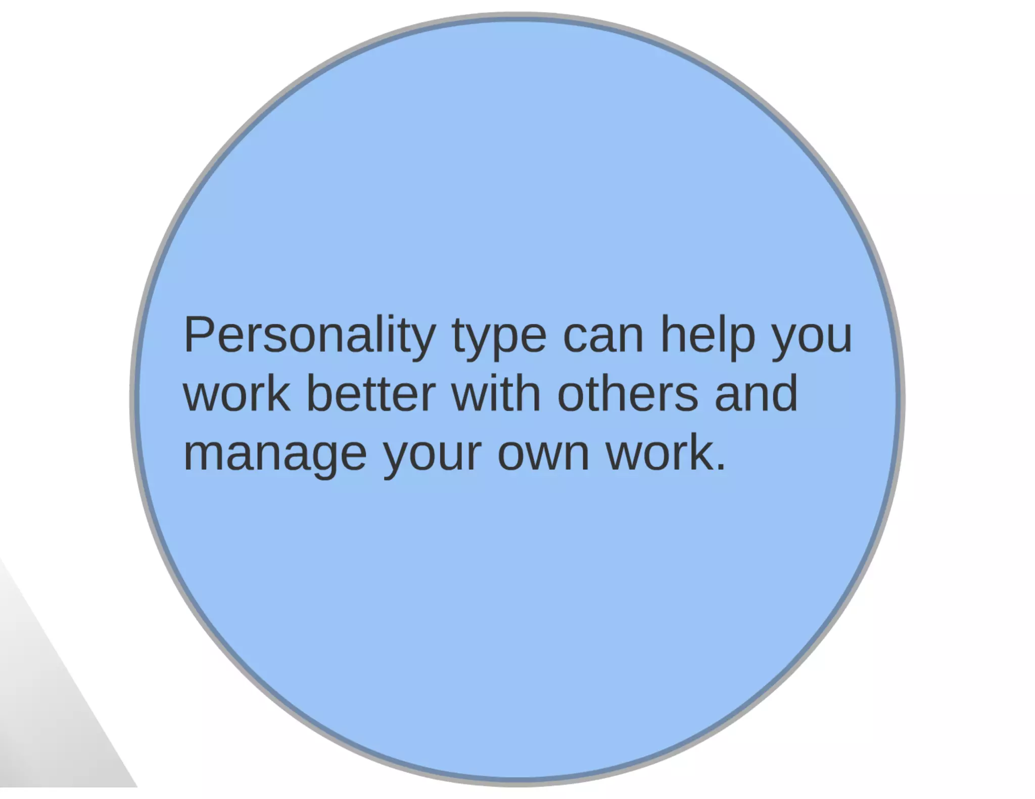Myers briggs Personality Type Test