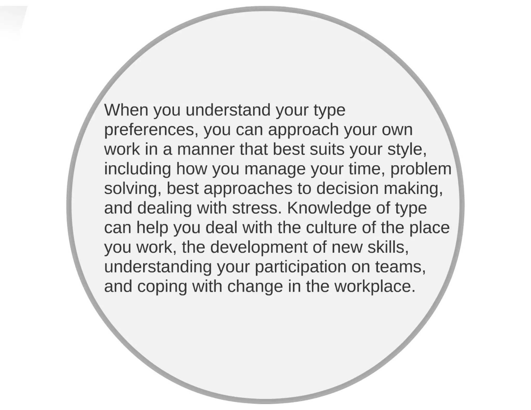 Myers briggs Personality Type Test