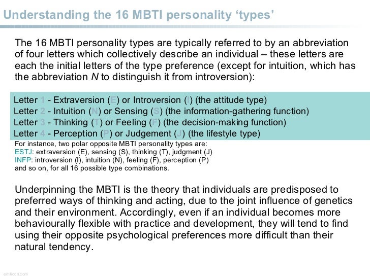 myers briggs type indicators overview myers briggs letter descriptions