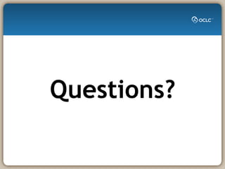Questions? 