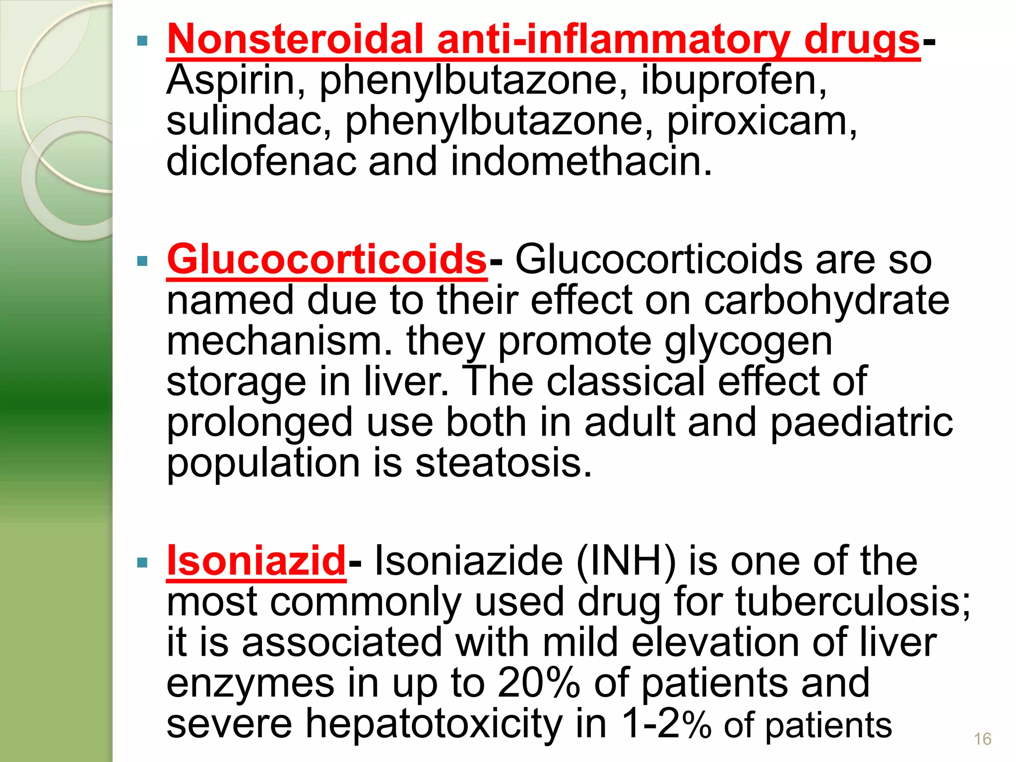 Molecular mechanism of drug induced hepatotoxicity | PPTX
