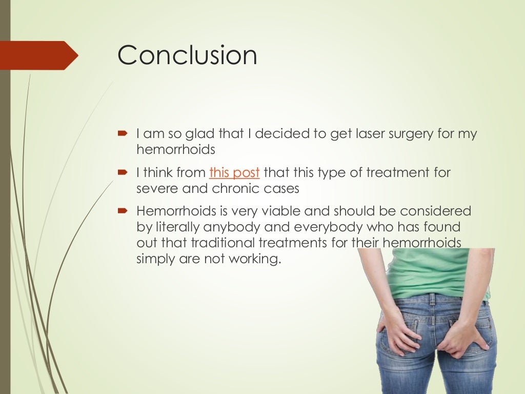 Literature review on hemorrhoids picture