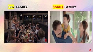 BIG FAMILY SMALL FAMILY
2
 