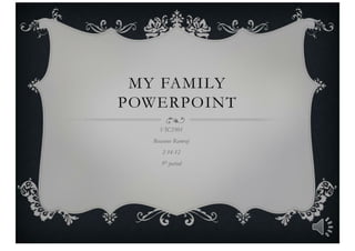 My Family PowerPoint