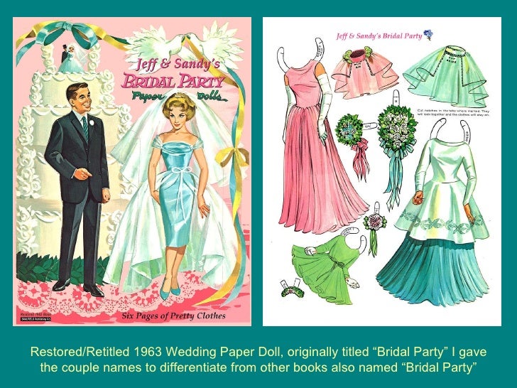 paper doll bridal