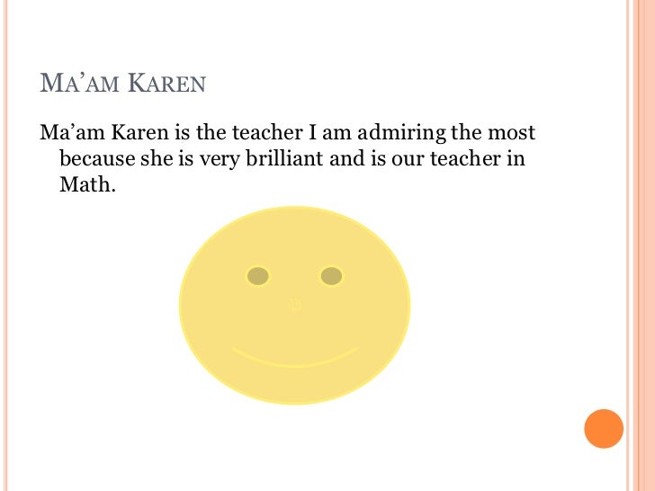 my favorite teacher my favorite teacher