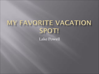 Lake Powell 