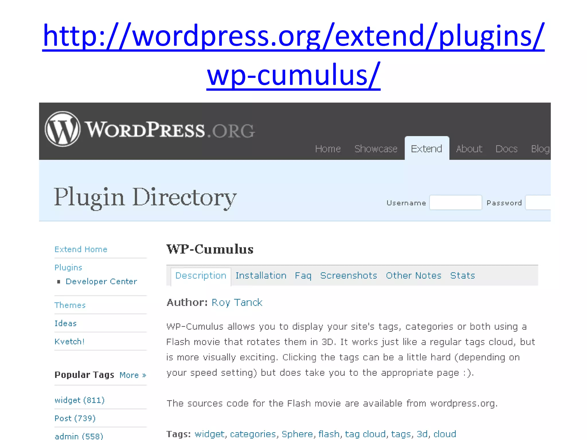 http://wordpress.org/extend/plugins/wp-cumulus/