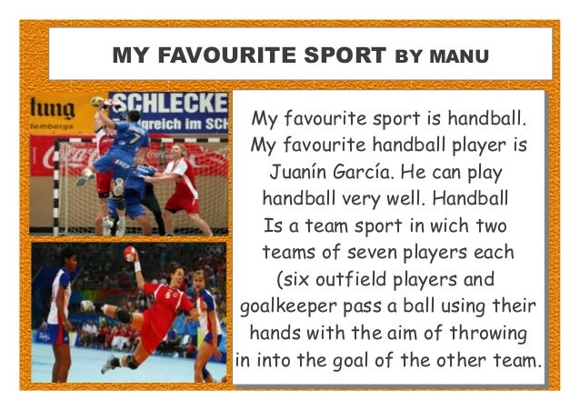 my favourite sport handball essay