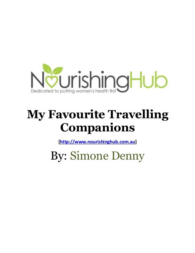 My Favourite Travelling Companions