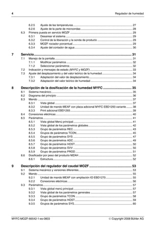 Myfc Menu Myfc 66542 1-es-0803 | PDF