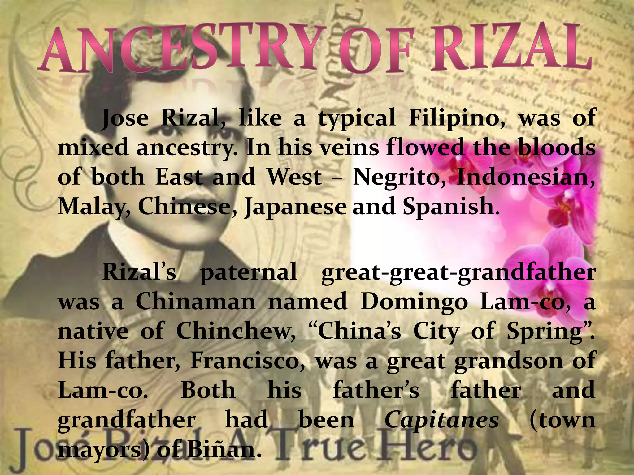 rizal life and works chapter 1 | PPTX