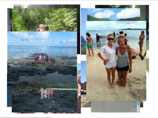 The Island Life - Daytime
• The days on the islands consisted mostly of relaxing, tanning, swimming and
  enjoying the immense beauty of the place and the sunny weather
• There were many activities available at the different resorts, including making
  jewellery out of coconut shells, snorkelling, scuba diving and cave diving
• At each resort we took some time to explore the islands as well, hiking through
  the lush greenery to different beaches and hidden spots
• The group spent time getting to know each other, and grew closer during this
  time
 