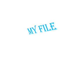 my file