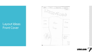 Layout Ideas:
FrontCover
 