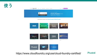 ʹ
https://www.cloudfoundry.org/use/cloud-foundry-certified/
 