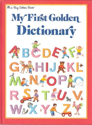 My first golden dictionary