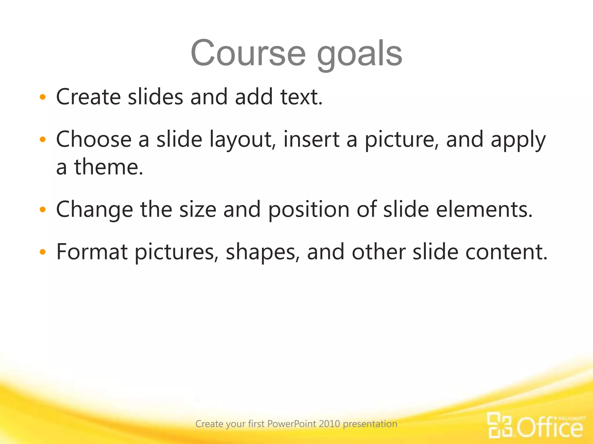 Suggested practice tasks