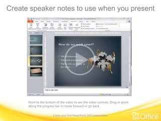 Change the size and position of slide elements.