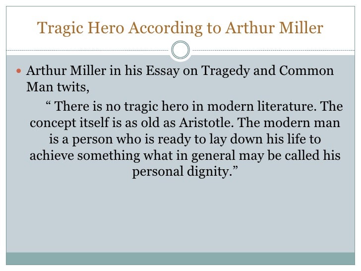 define tragic hero in literature